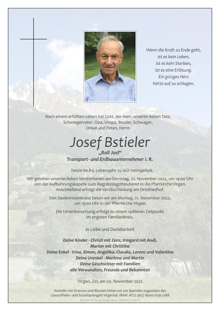 Josef Bstieler